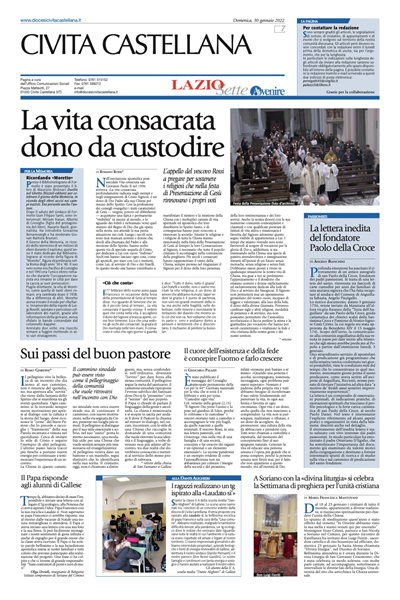 Avvenire - pagina diocesana del 30/01/2022